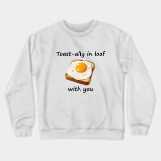 Egg Fried Kawaii Yummy Bread Sandwich Toast Vintage Crewneck Sweatshirt